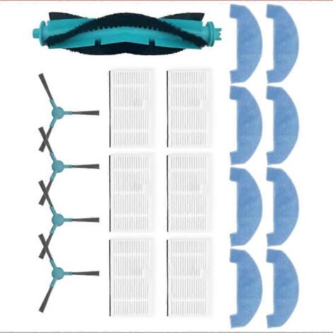 NALOOKAMIC Pièces détachées pour aspirateur Cecotec Conga 7690 Immortal Max : brosse principale, filtre HEPA et chiffon de nettoyage (1/4)