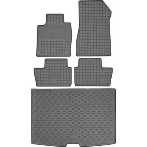 Tapis de coffre RIGUM 424058 + tapis de sol RIGUM 905212 - Nissan Juke II Crossover à partir de 09.2019, siège conducteur RN - INSTALLÉS (1/5)