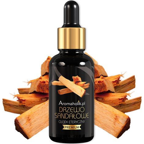 Sandelholzöl, 100 % natürliche ätherische Öle, Aromaholik Premium, 30 ml