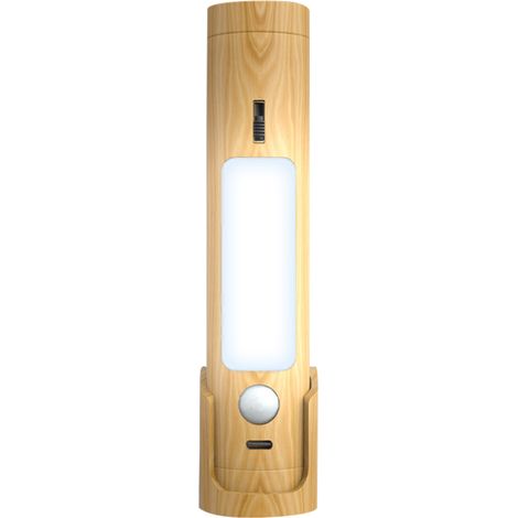 Lampe de poche multifonctionnelle avec capteur Rechargeable, pour maison intelligente, applique murale LED au sol (1/5)