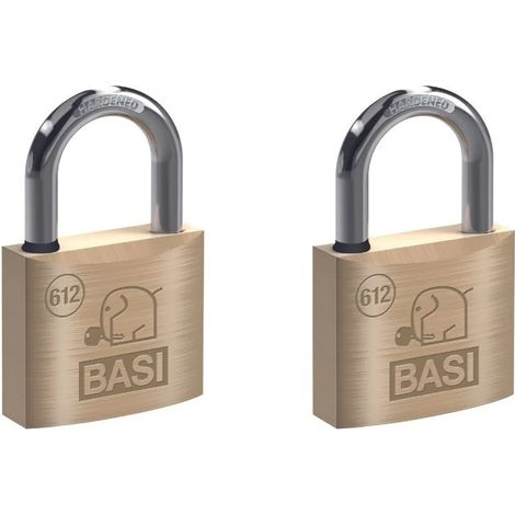 - Cadenas - ENSEMBLE - 2x VHS 612 - 40 mm - Clés identiques n° 4006 - Joint d'étanchéité - 2x6120-4001-4006 (1/4)