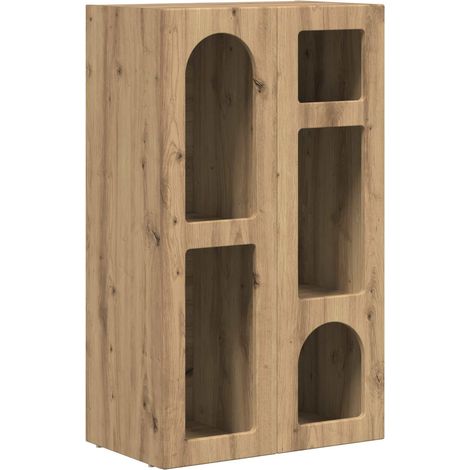 Sideboard/Anrichte/Buffet Artisan-Eiche 59 x 35 x 100,5 cm Holzwerkstoff LXWW797651 (1/5)