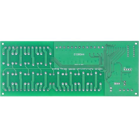 N4D8C12 24V isoliertes Relais, 12 Eingänge, 12 Ausgänge, RS485, Modbus RTU-Protokoll, DIN35, speicherprogrammierbare Steuerung (1/4)