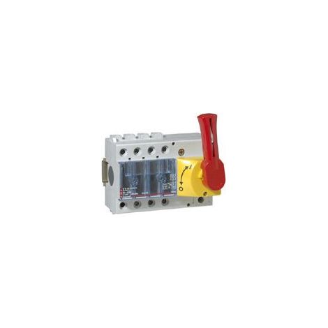 Interrupteur-sectionneur Vistop – 3P – 63 A – Commande frontale – Rouge - LEG022312