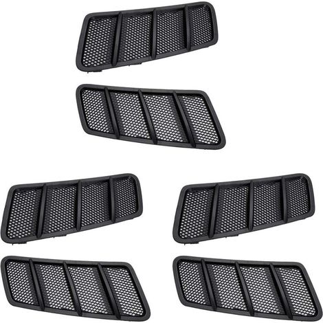 Set di 6 prese d'aria anteriori per cofano auto per W166 GL GL350 GL450 GL550 ML ML350 ML550 2012-2015