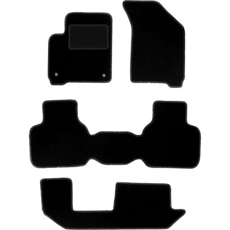 Tappetini in velluto nero per: Fiat Freemont 7 posti (2011-2016) (1/5)