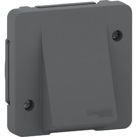 Sortie de câble IP55 IK08 connexion auto - Composable - Gris - Mureva Styl