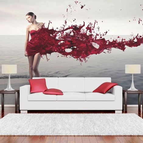Papier Peint "Red Beauty" 309 x 400 cm (1/2)