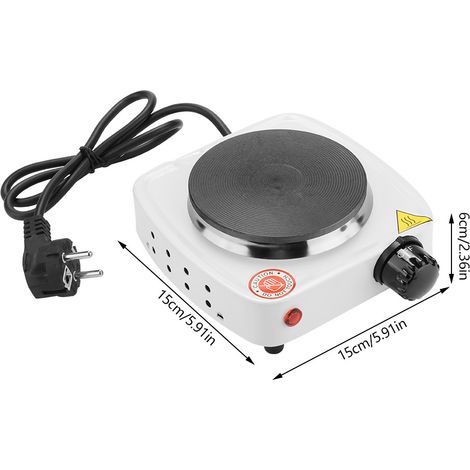 Réchaud électrique portable de comptoir pour thé et café, plaque chauffante unique (prise UE) (1/5)