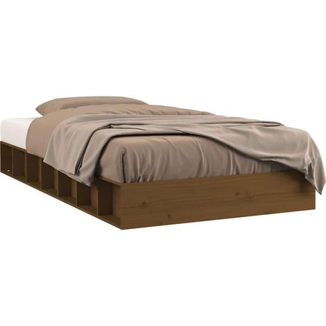 Maison Exclusive - Giroletto Ambra 75x190 cm Small Single in Legno Massello (1/5)