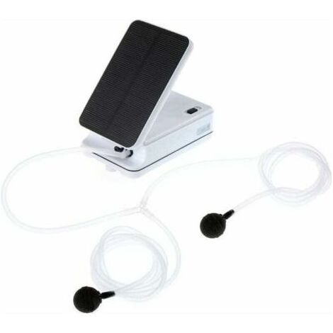Kit de Pompe à air à énergie Solaire, oxygénateur et aérateur pour Bassin bulleur Solaire Pompe Solaire pour Bassin pour Aquariums, Aquariums, piscines (1/4)