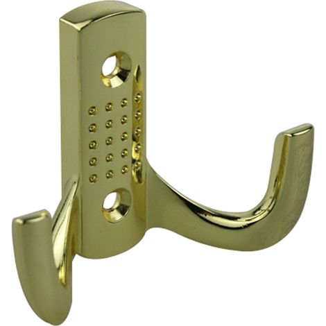 Mantelhaken Ausführung Gold Optik Kleiderhaken Garderobenhaken aus Metall (1/2)