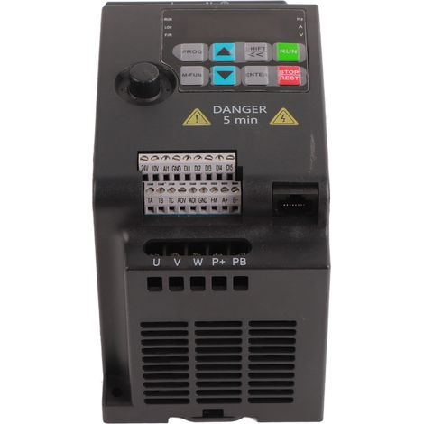 SKI780‑2D2G‑1 Mini variateur de fréquence monophasé 220 V vers triphasé 220 V (220 V CA 2,2 kW) (1/5)
