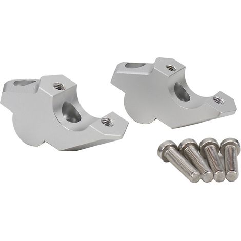 Rialzo manubrio da 28 mm con adattatore di altezza offset per F900R, F900Xr, F850Gs, Adventure e F850Gs (2018, 2019, 2020).