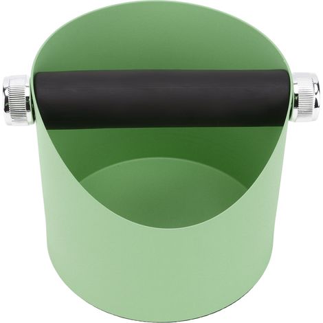 Tasse à café anti-dérapant, seau à marc vert, petit récipient pour machine à café, bac à poudre de recyclage des résidus