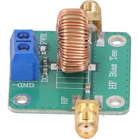 DC-Vorspannungs-T-Stück-Modul, HF-Mikrowellen-Blocksignal, elektronisches Bauteil, 0,2–180 MHz, 30 V (1/5)