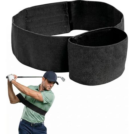 Brazalete deslizante para entrenamiento de golf y ayuda para el swing: pulsera elástica correctora para entrenamiento en interiores y exteriores. (1/5)