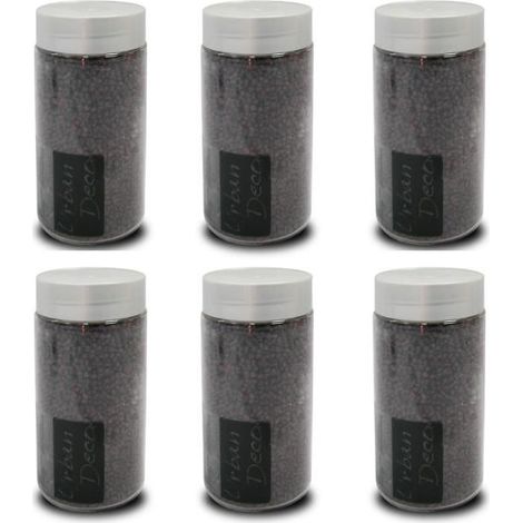 Lot de 6 gravier pour Jardin, pierres décoratives, cailloux pour jardinière plantations, capacité 550 kg -JUANIO (1/2)
