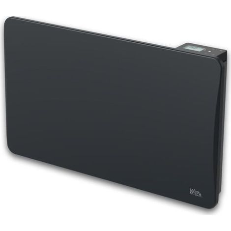 Radiador fijo de inercia cerámica - 1500 W - WARMTECH - WTZEUS15-N - Horizontal - Negro (1/5)