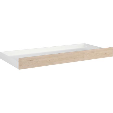 Cajón Inferior Cama Fantasy Color Roble Jackson Y Blanco 199x19x95 cm