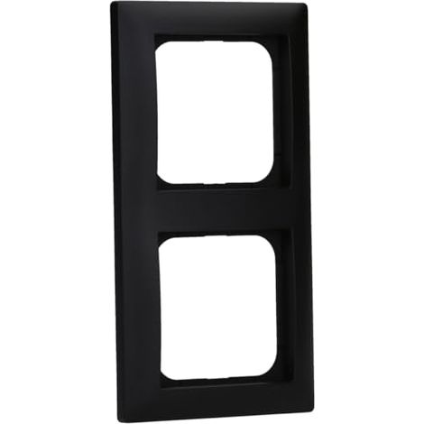 BUSCH-JAEGER BUSCH-BALANCE SI 1722-915 2CKA001725A1569 CADRE DE FINITION DOUBLE NOIR MAT BUSCH-JÄGER