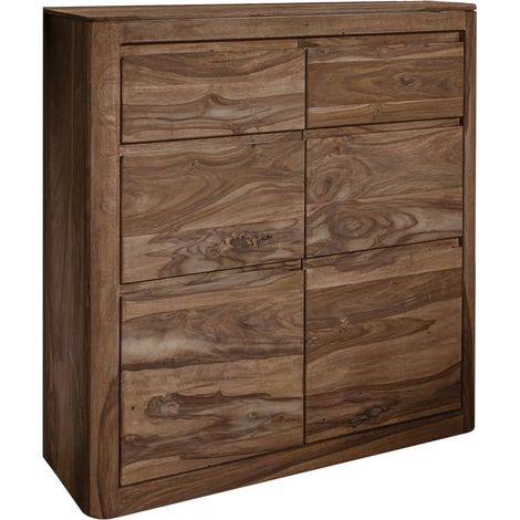Commode 100x37 Palissandre teinté Smoked cherry TORONTO 138