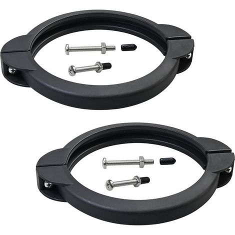 Collier de serrage de piscine de rechange SF80110-2 avec vis, compatible avec les pompes à filtre à sable Intex de 12 et 14 pouces (débit : 2 100 et 2 800 gal/h) pour piscines hors sol (1/5)