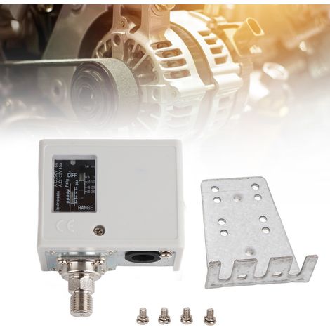 Pressostat SPC-120E pour chaudières, compresseurs d'air, séchoirs frigorifiques et refroidisseurs (contrôleur de pression 20 kg, AC125V/AC250V, interface 4 voies) (1/5)