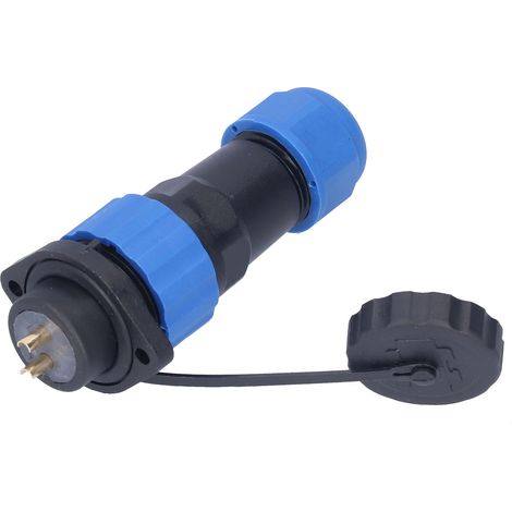 Fiche IP68 étanche prise industrielle SP202 25A 380V adaptateur connecteur aviation à bride pour usage extérieur (1/5)
