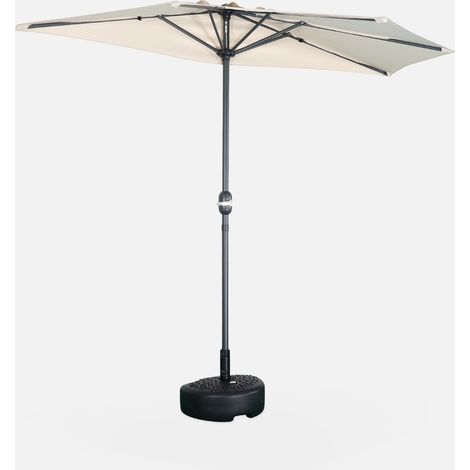 Medio parasol redondo, Ø2,5m