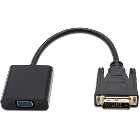 Adaptador DVI a VGA NANOCABLE 10.16.2008-BK (1/4)