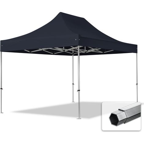 3x4,5 m Faltpavillon PROFESSIONAL Alu 40mm, schwarz