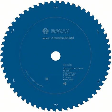 Bosch Accessories Expert for Stainless Steel 2608644285 Kreissägeblatt 305 x 25.4 x 2.2 mm Zähneanza (1/2)