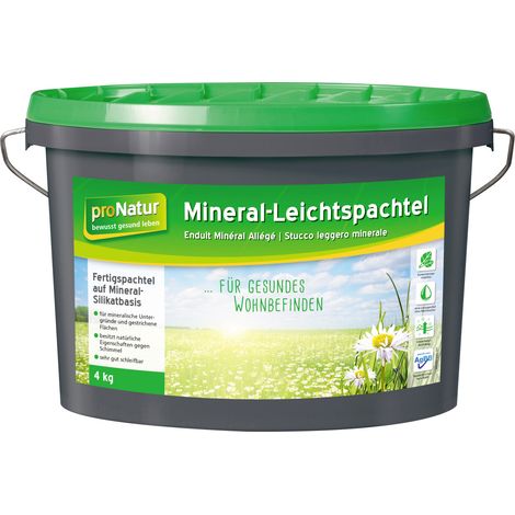 proNatur Mineral-Leichtspachtel 4 kg Spachtelmassen