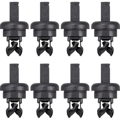 10 Pièces Clips de Fixation Clip, Ensemble de Clips de Plage ArrièRe, Clips de Cordon de Plage ArrièRe