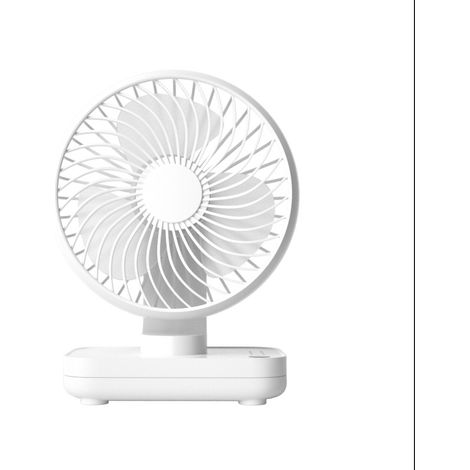 Mini Ventilateur de Bureau USB Rechargeable Silencieux, Grande Capacité, Longue Autonomie pour Étudiant et Bureau -Alovez-WCY
