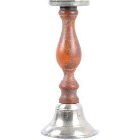 Kerzenständer in verschiedenen Größen und Ausführungen - Rostoptik, 28 cm
