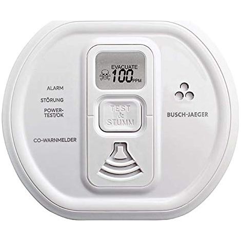 Busch-Jaeger ProfessionalLINE detector de monóxido de carbono blanco