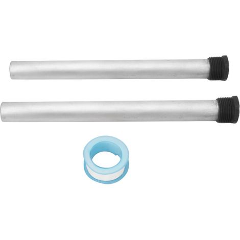 Tige Anode Magnésium 21x235mm NPT3/4 pour Chauffe-Eau - 2 Pièces Anti-Corrosion (1/5)