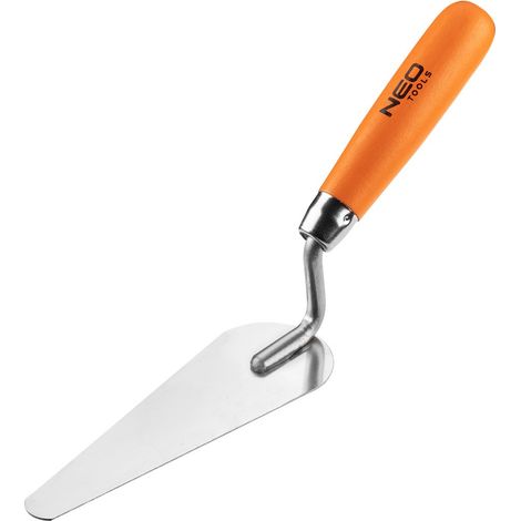Strumento per piastrellista neo-tools koci język acciaio inox manico legno 165x54mm