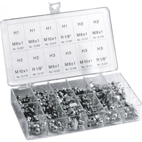 Pressol ASSORTIMENTO INGRASSATORI 140 PZ.  mm. 215x135x40 h