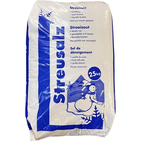 2x 25kg Sack Streusalz Auftausalz Strassensalz Tausalz Streumittel Steinsalz (1/5)