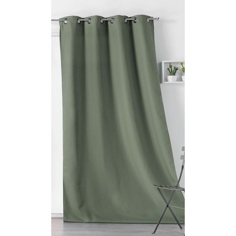 Rideau extérieur imperméable Vert Olive 135x240 cm (1/2)