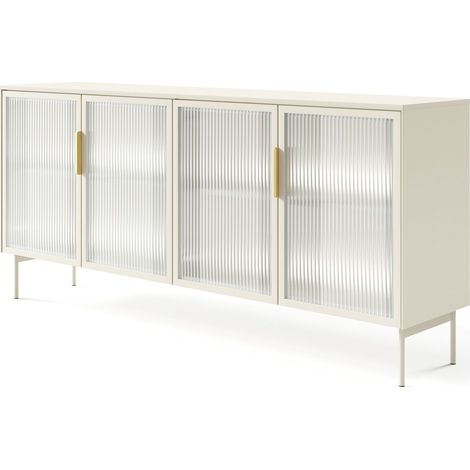Étagère suspendue, blanche, 100 x 60 x 16 cm (1/4)