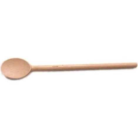 Cuillère en bois - Ecodis - 25 cm - Hêtre poli - Durable - Résistante à la chaleur