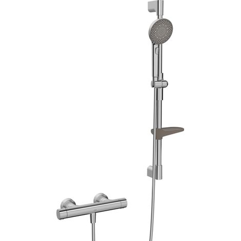 HANSA HANSAPRISMA Brausebatterie mit Brausegarnitur, 770mm, (1/2)