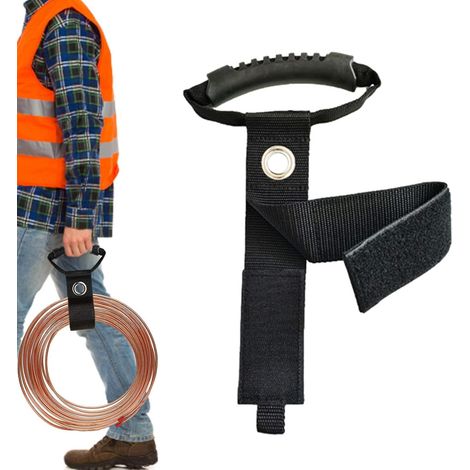 Sangle rallonge, Sangles Serrage réutilisables pour Tuyau d'arrosage,Sangles Rangement Robustes pour tuyaux d'arrosage (1/5)
