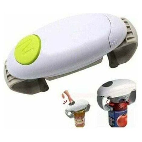 VURAHOME - Bocaux Ouvre Automatique, One Touch Jar Opener Outil De Cuisine, Ouvre Boîte Électrique pour Les Personnes Âgées Et Les Personnes Souffrant De L'arthrite,6.8X2.5inch,green,
