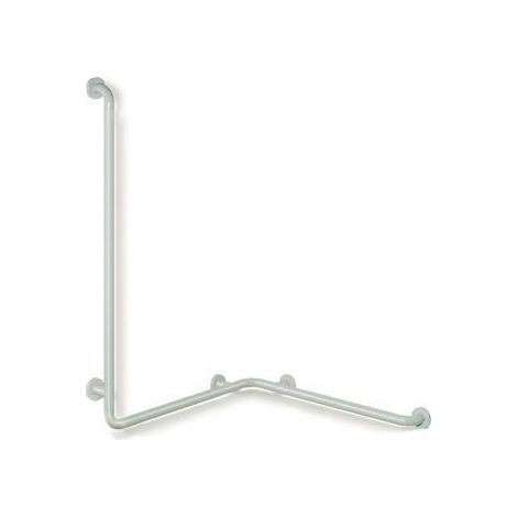 Main courante de receveur de douche Hewi SERIE 801 762x900mm. d: 33mm vert pomme