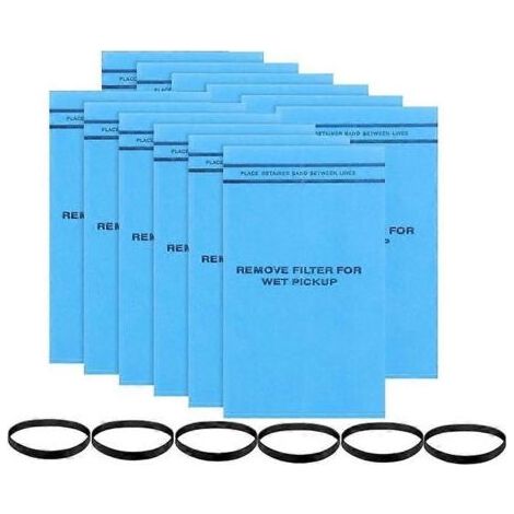 Sacs filtrants et bandes pour aspirateur Craftsman 9-38737 MultiFit VF2000 Shop Vac 2-2,5 gallons WS01025F2 - Pièces détachées (1/5)
